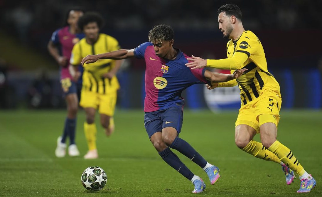 Barcelona vs Dortmund (02:00 – 10/04) | Xem lại trận đấu